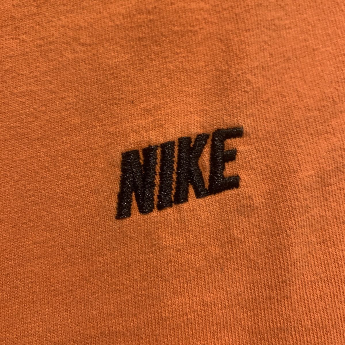 Nike Nike Y2K Short Sleeve Tee Orange XXL Grey Tag 2000s Vintage Size US XXL / EU 58 / 5 - 5 Thumbnail