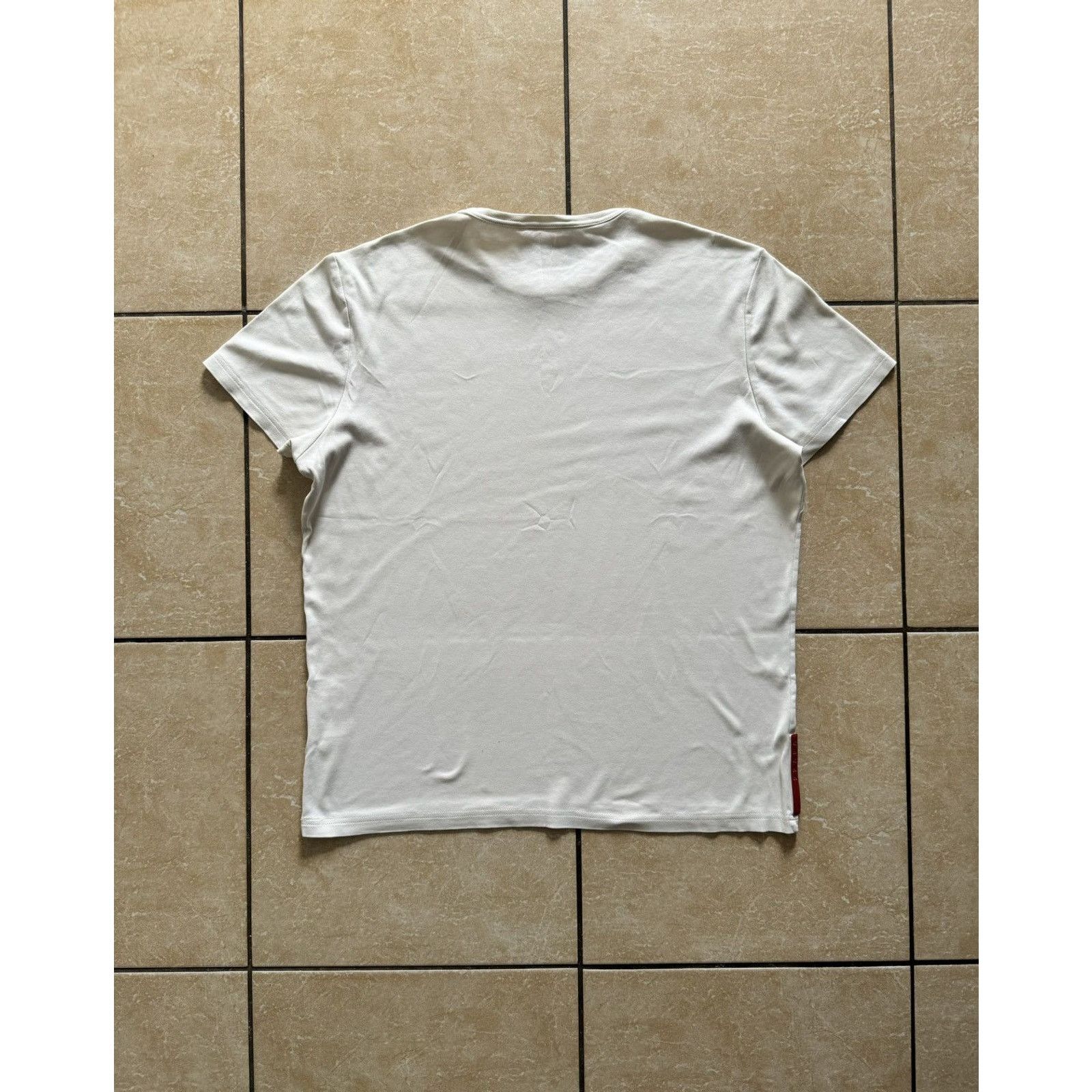 Prada Prada Linea Rossa Archive Red Tab T-Shirt Size US S / EU 44-46 / 1 - 4 Thumbnail