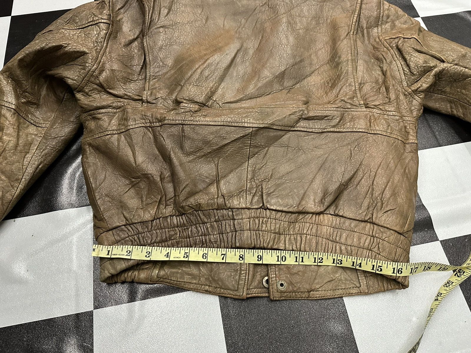 Japanese Brand × Leather Jacket × Vintage 90's Genuine Japanese Brand × Leather Jacket × Vintage 90's Genuine
