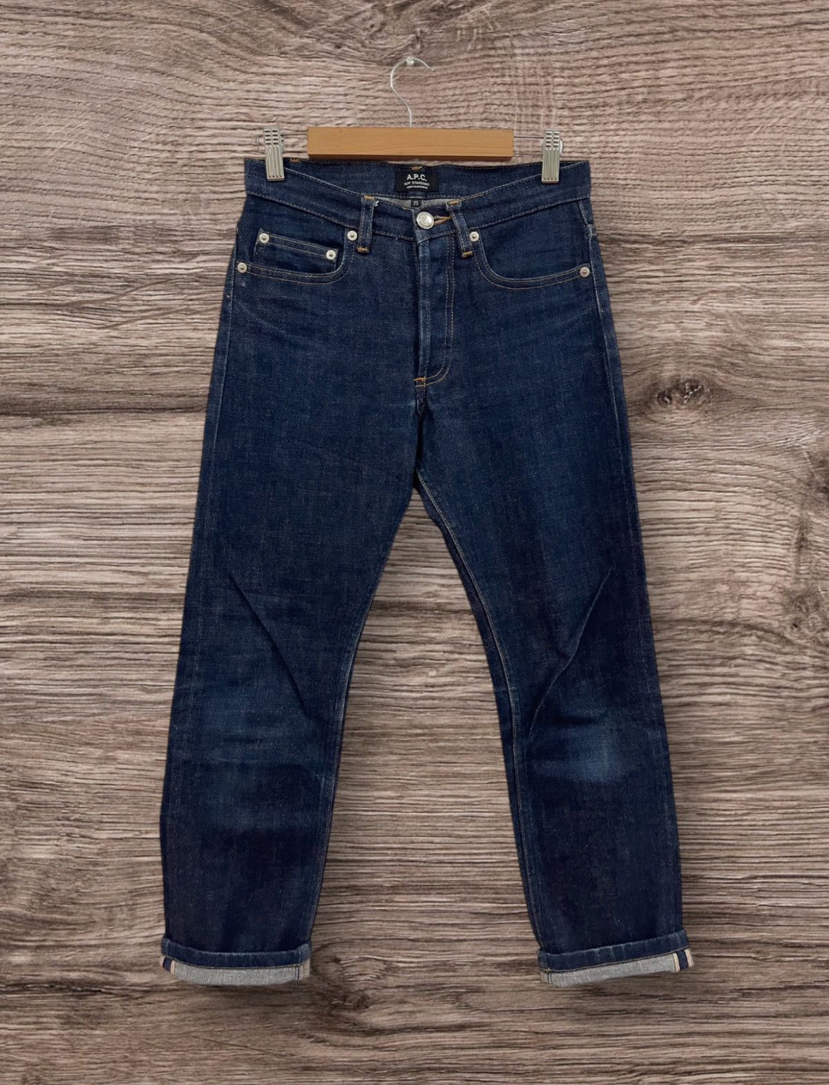 A.P.C. 💸BINDING OFFER💸 A.P.C New Standard Selvedge Denim Jeans Size US 27 - 1 Thumbnail