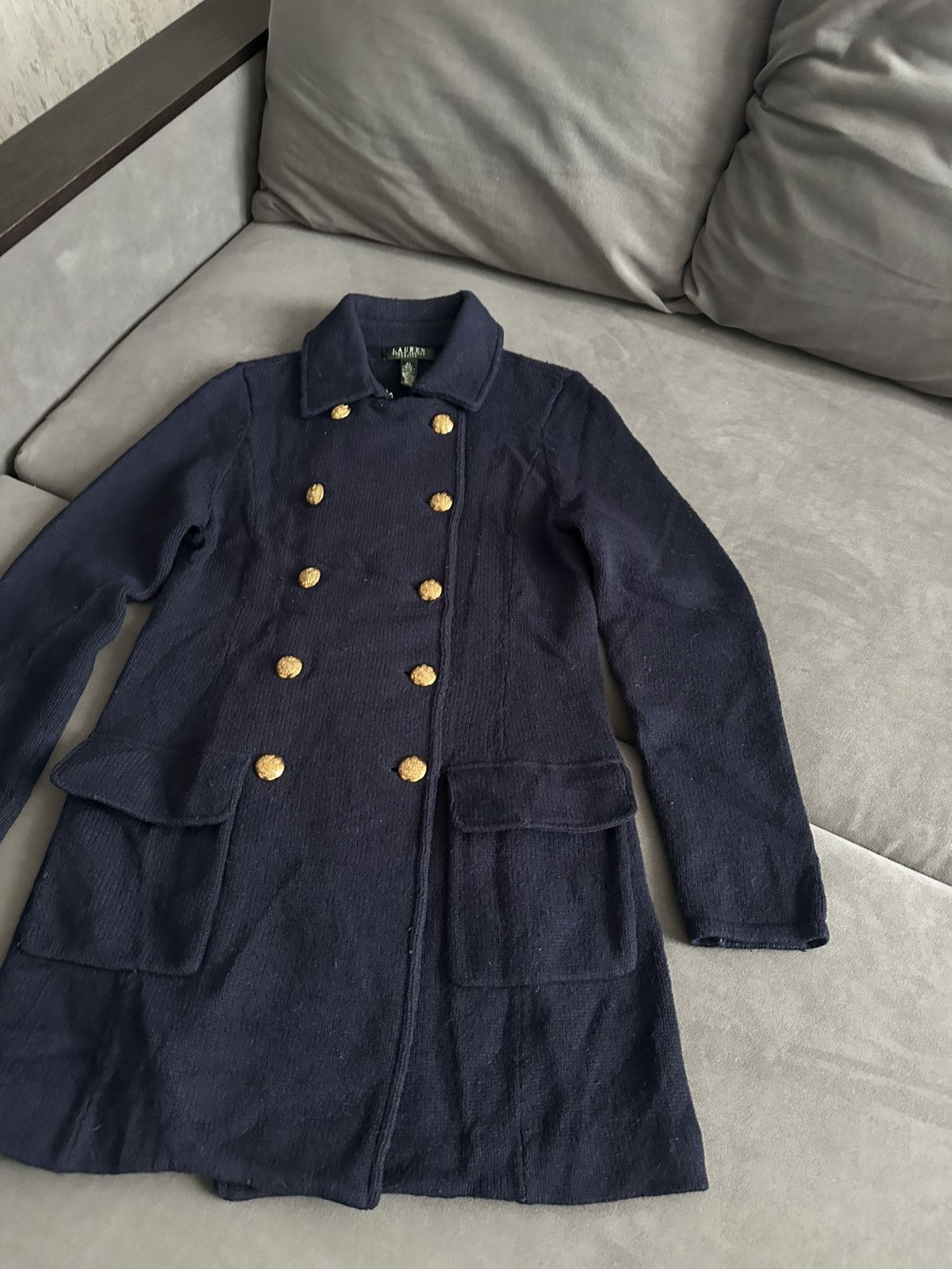 RRL Ralph Lauren 😍Wool Coat Lauren Ralph Lauren Petite Size S / US 4 / IT 40 - 3 Thumbnail
