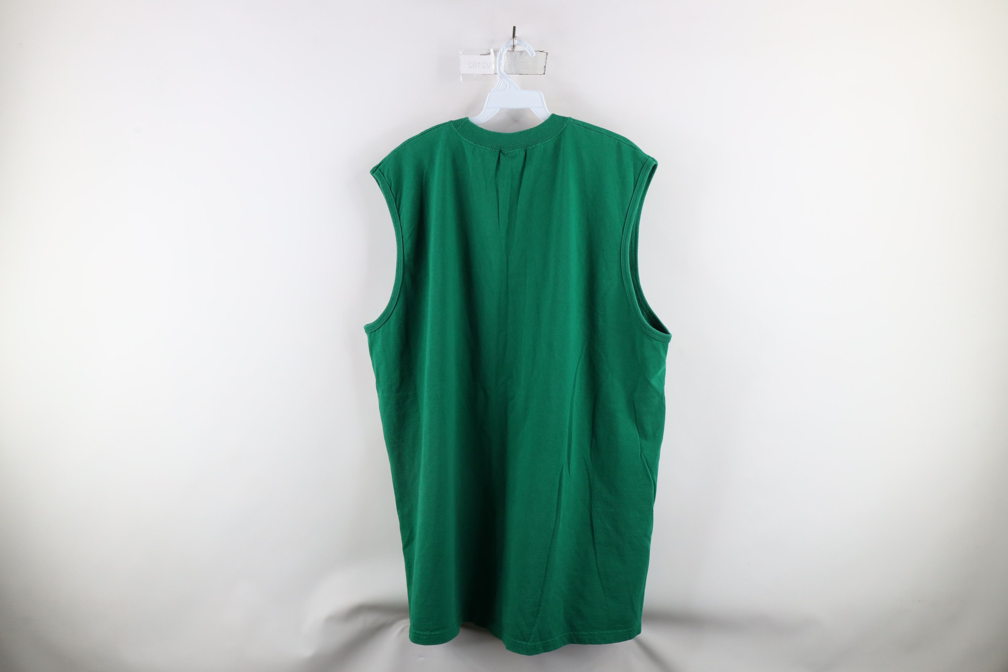 Vintage Vintage 90s Streetwear Heavyweight Sleeveless Muscle T-Shirt Size US XXL / EU 58 / 5 - 6 Thumbnail