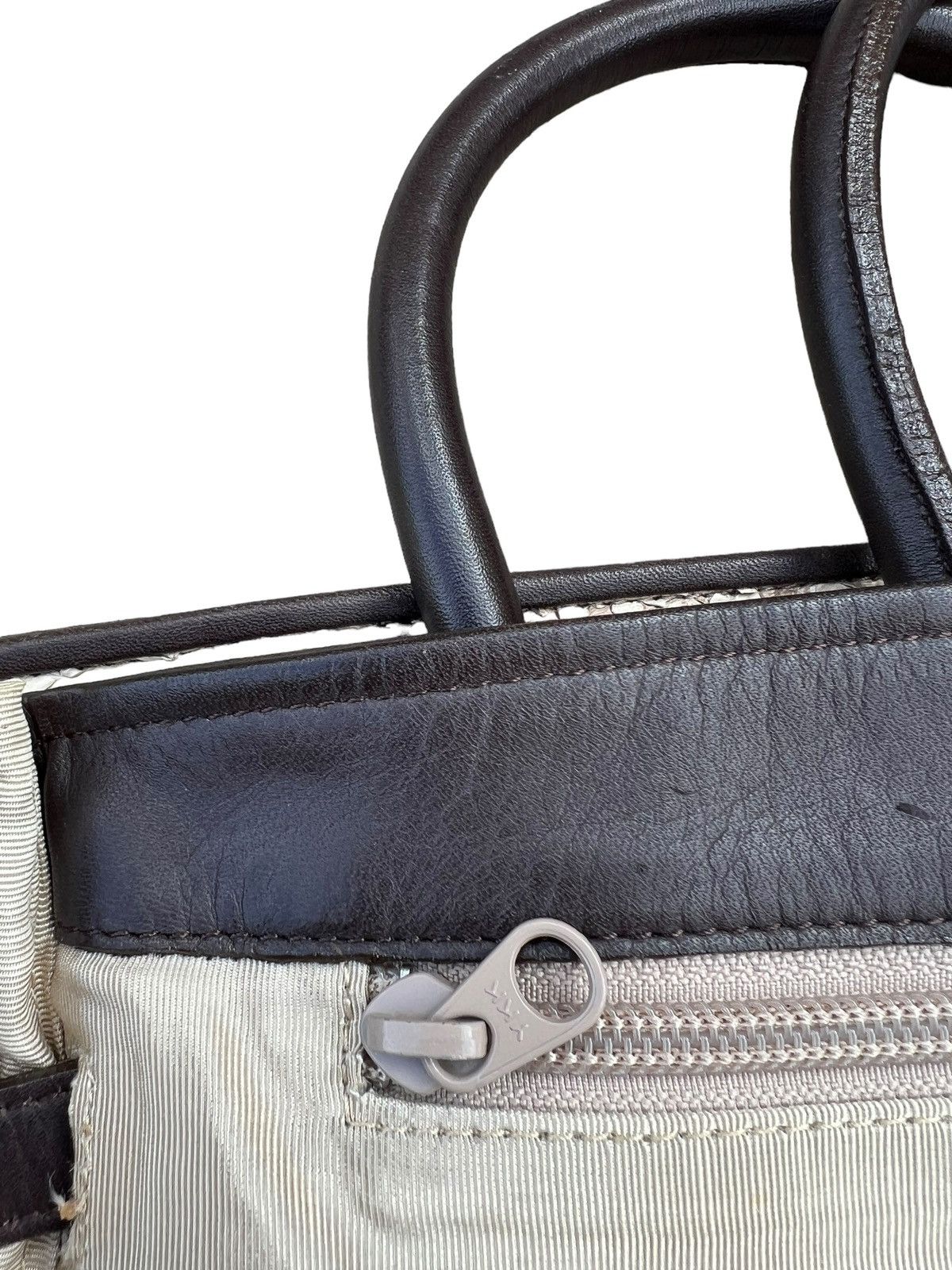Leather Vin Don Japan Snake Skin Leather Birkin Bag Size ONE SIZE - 22 Thumbnail