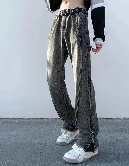 Designer × Japanese Brand × Vintage New High Street Men Jean Streetwear Size US 31 - 3 Thumbnail