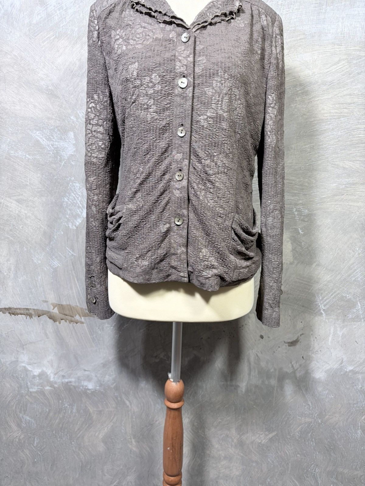 Japanese Brand Y2K Japanese Beatrice Women Button Up Tops Size M / US 6-8 / IT 42-44 - 3 Thumbnail