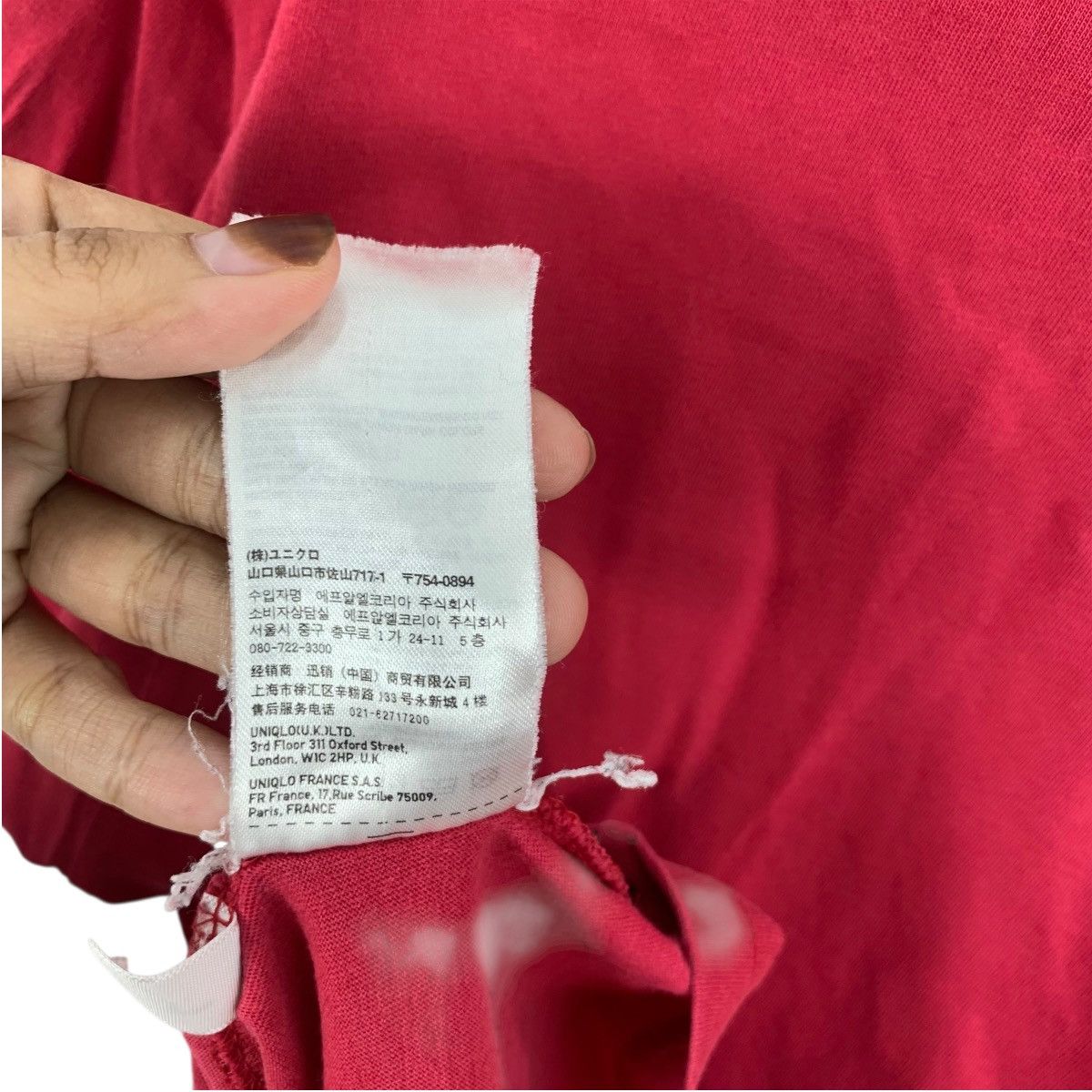 Uniqlo ANIME NARUTO x UNIQLO Shippuden Akatsuki Thrashed Tee Size L / US 10 / IT 46 - 9 Thumbnail