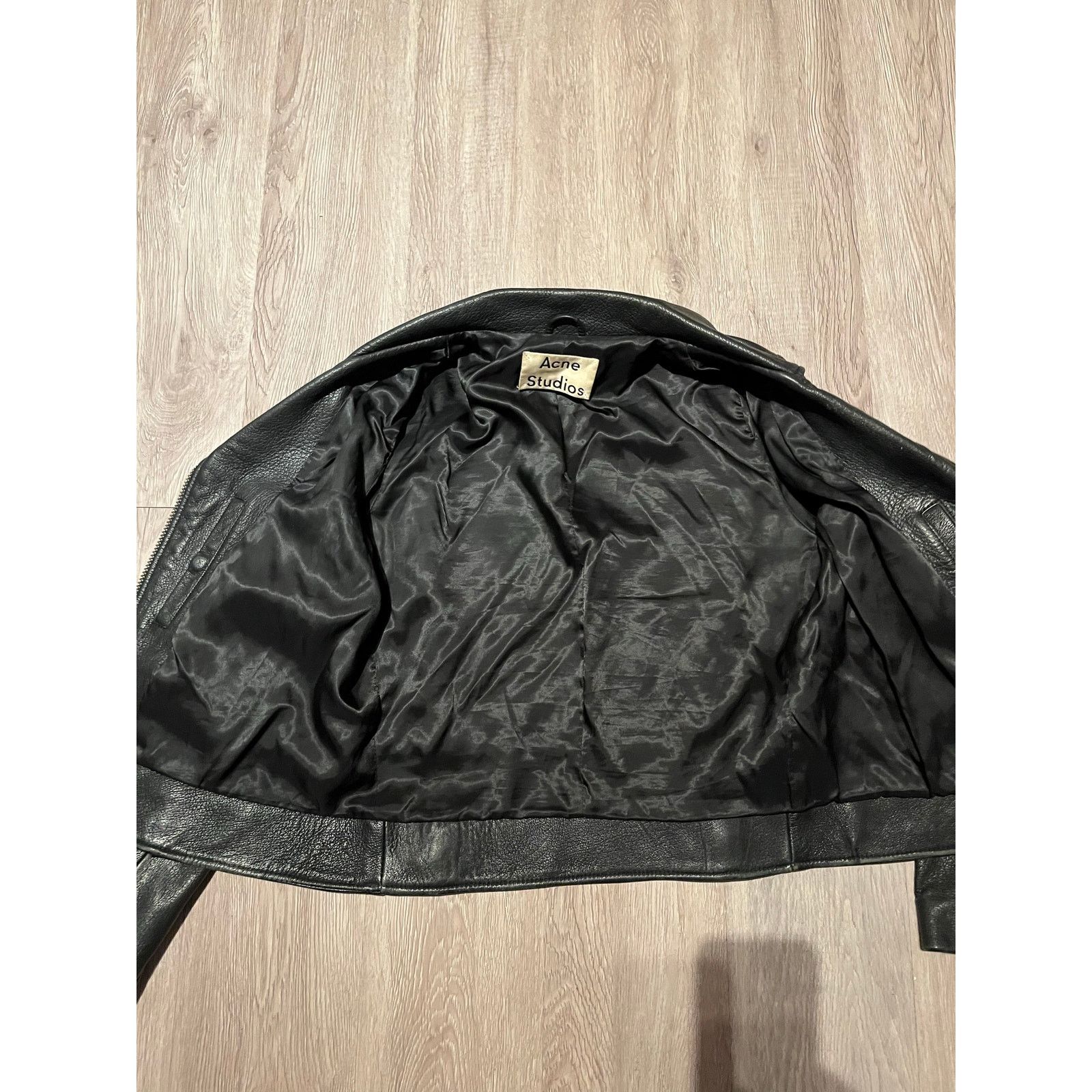 Acne Studios Acne Studios - Mock Leather Biker Jacket/ L / Black Size L / US 10 / IT 46 - 5 Thumbnail