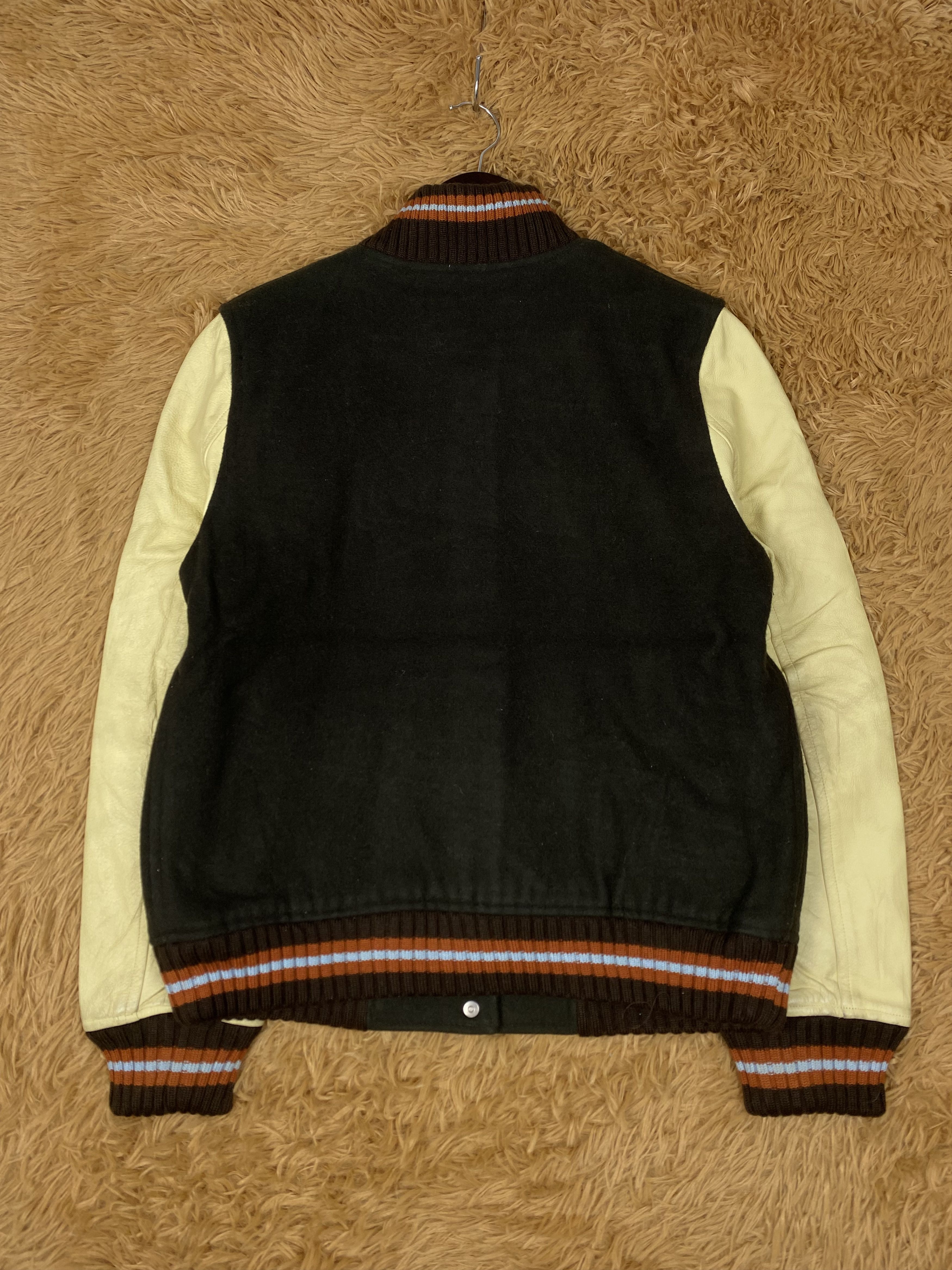Vintage Vintage Comme Ca Boys Leather Sleeve Varsity Jacket DJ0300 Size US M / EU 48-50 / 2 - 6 Thumbnail
