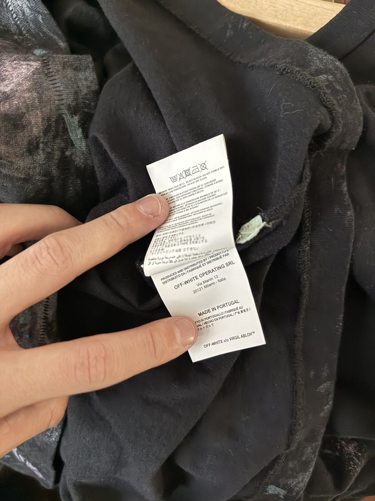 Off-White Off-White Black Seeing Things T-shirt Size US L / EU 52-54 / 3 - 6 Thumbnail