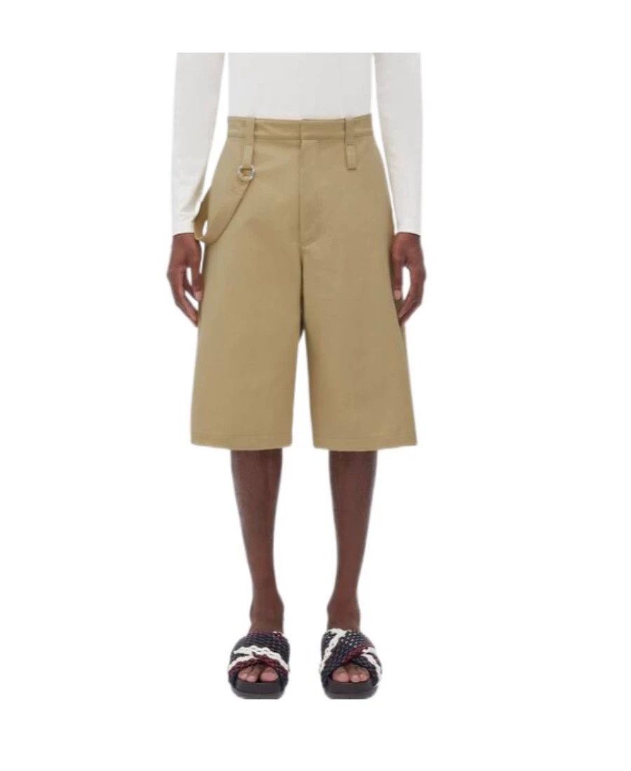 Bottega Veneta Bottega Veneta Men's Twill Utility Short Brown IT46 Belted Size US 30 / EU 46 - 8 Thumbnail