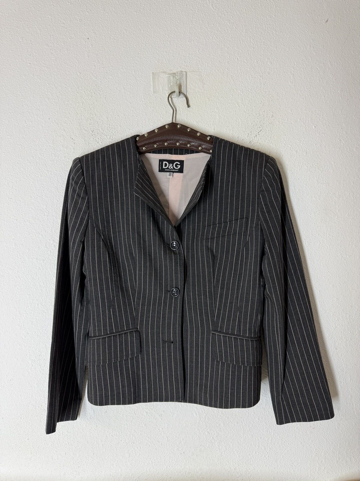 Dolce & Gabbana Vibtage Dolce & Gabbana Wool Blazer Size M / US 6-8 / IT 42-44 - 19 Thumbnail