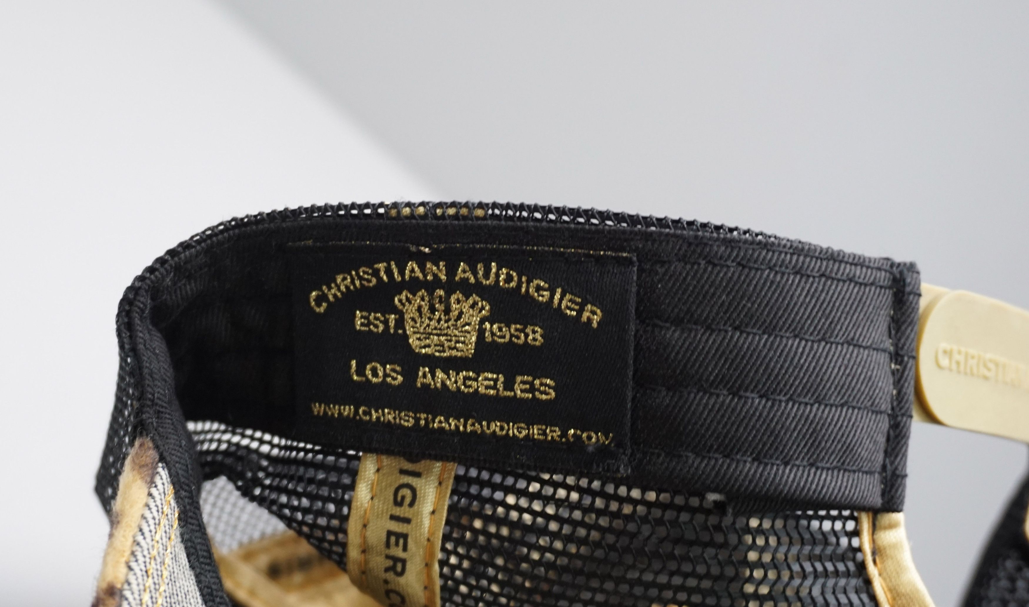 Christian Audigier × Designer × Ed Hardy 00's Ed Hardy Christian Audigier Rhinestone Snapback Hat Size ONE SIZE - 8 Thumbnail