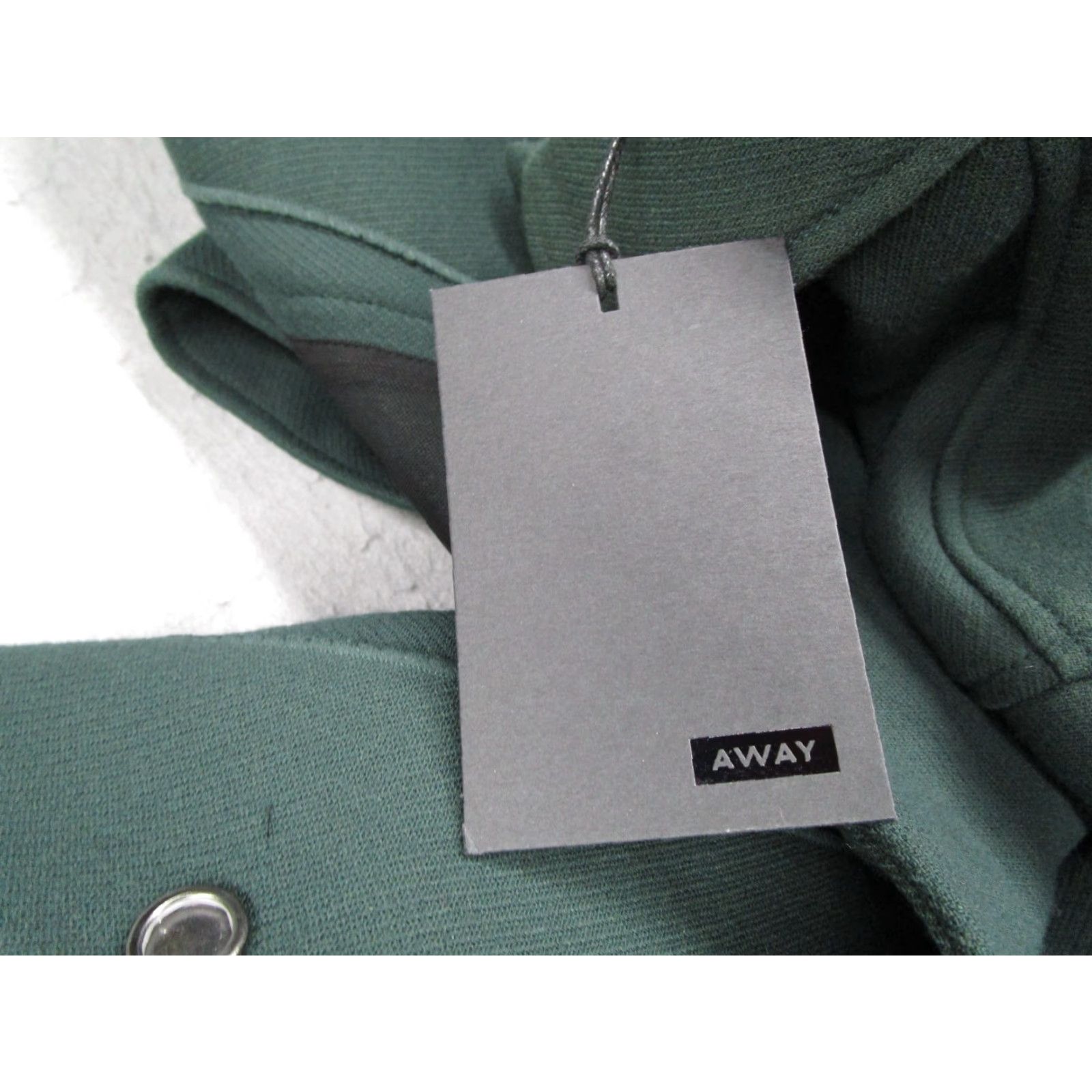 Vintage Away Travel Jacket Mens Medium Green Snap Front Shacket Travel Work Bomber Shirt Outdoor Zipped Pockets Size US M / EU 48-50 / 2 - 6 Thumbnail