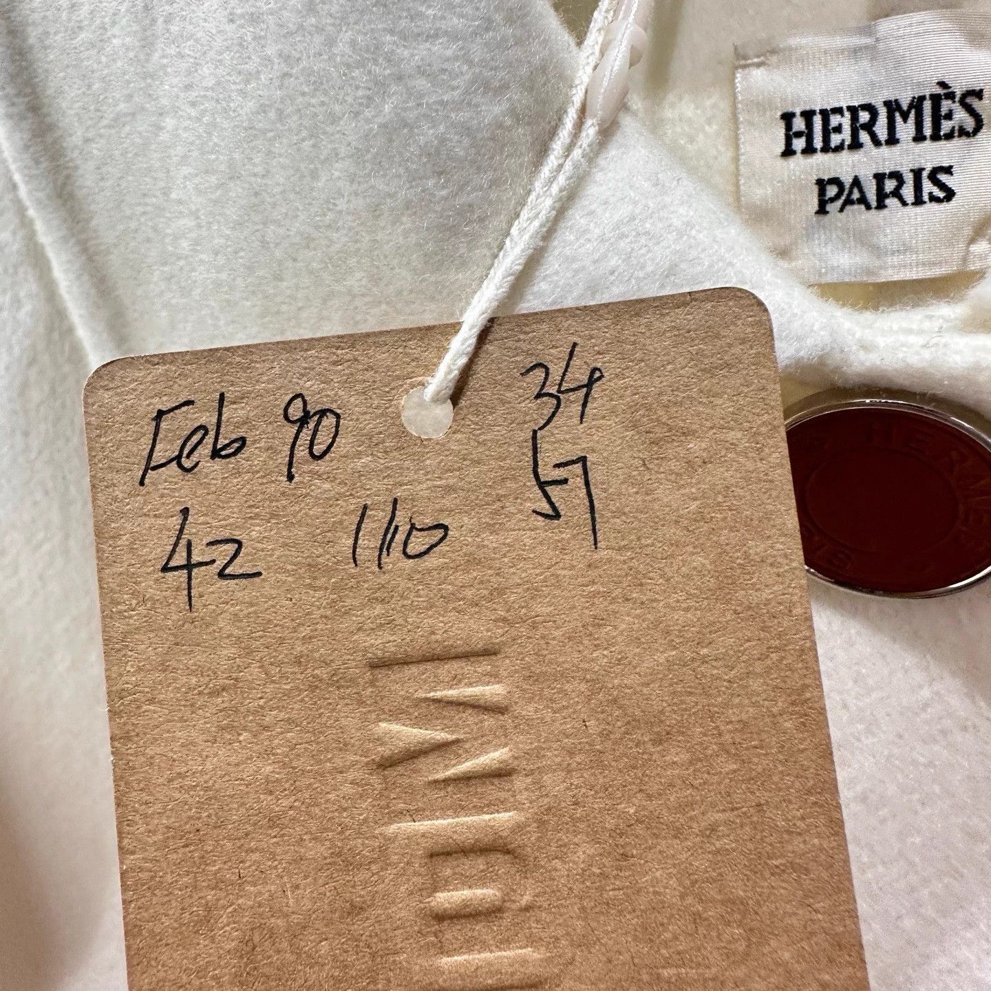 Hermes Hermes feb90 lapel leather button cashmere jacket 34 Size XS / US 0-2 / IT 36-38 - 5 Thumbnail