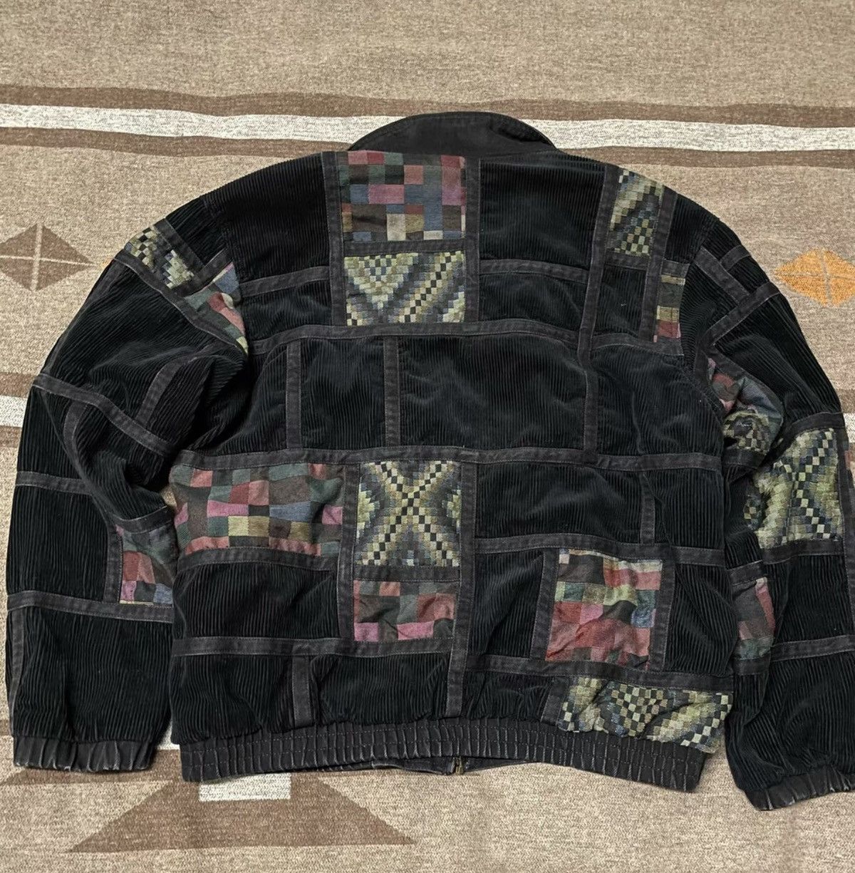 Supreme Supreme corduroy patchwork denim Jacket washed black Size US L / EU 52-54 / 3 - 2 Thumbnail