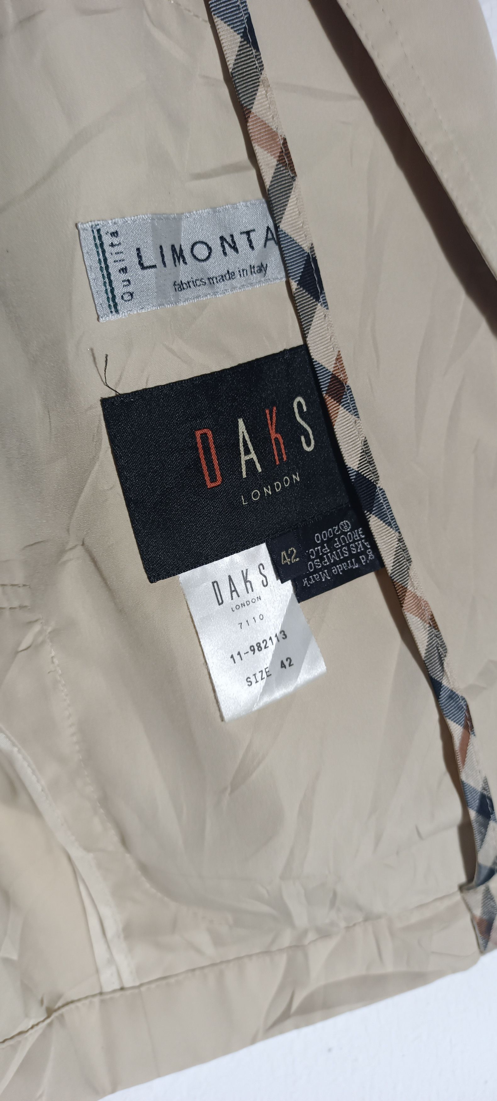 DAKS × Japanese Brand × Vintage Vintage Darks London LIMONTA italy Size US M / EU 48-50 / 2 - 11 Thumbnail
