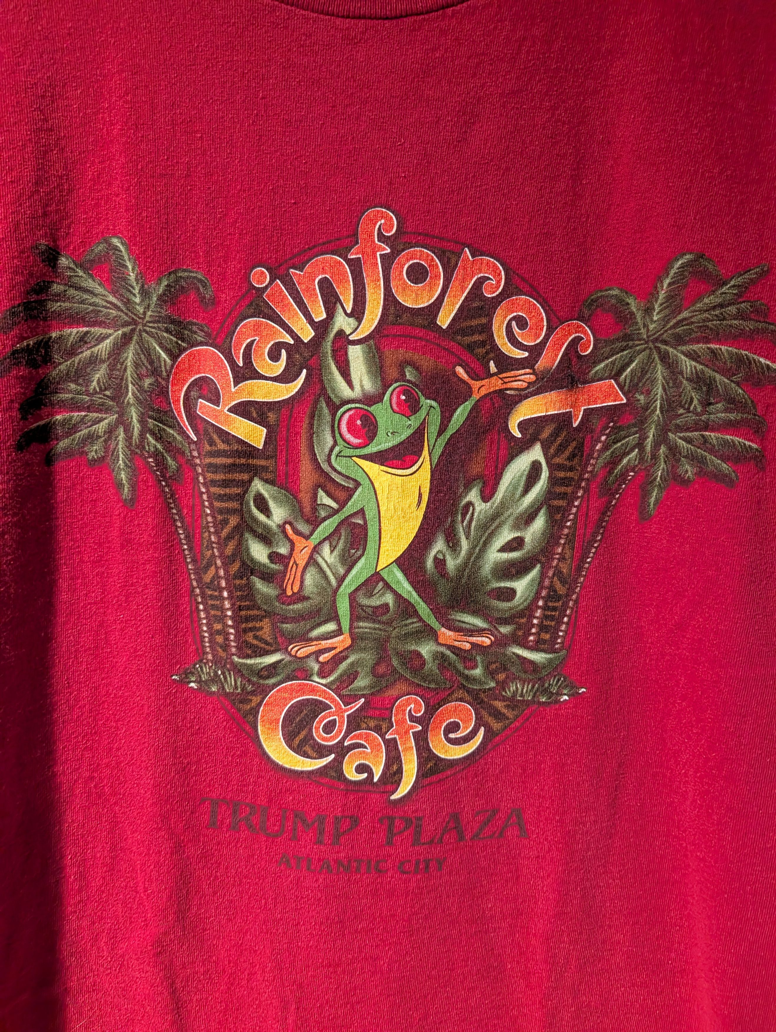 Rainforest Vintage Y2K Rainforest Cafe Atlantic Cha Cha Plaza T-Shirt Size US L / EU 52-54 / 3 - 2 Thumbnail