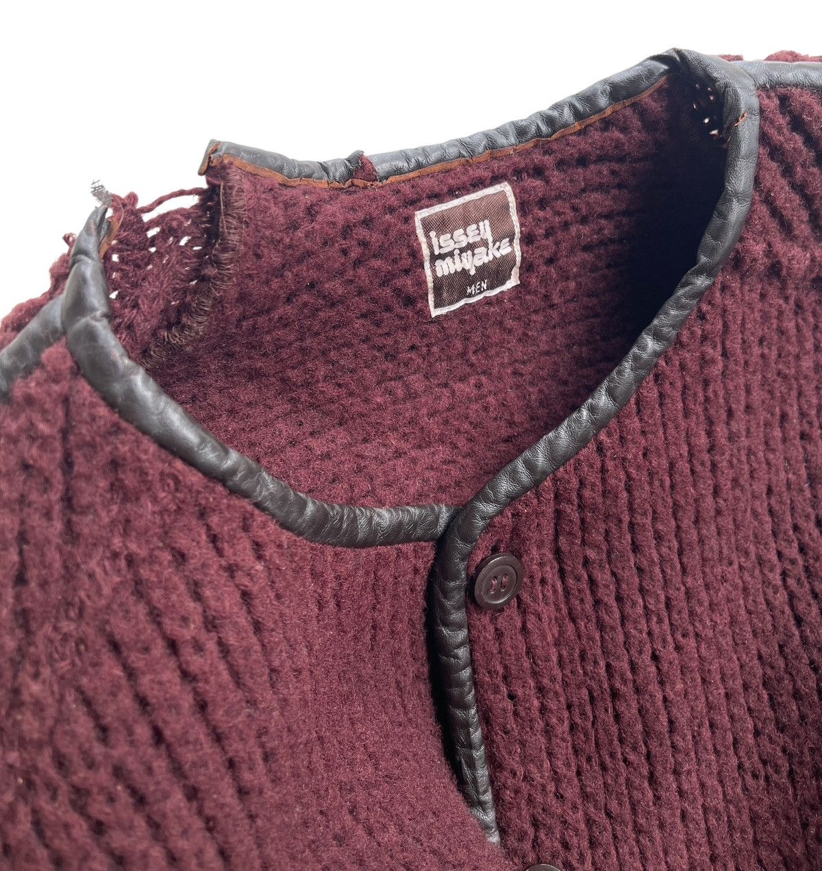 Issey Miyake 70s Issey Miyake Men Knit Cardigan Size US S / EU 44-46 / 1 - 7 Thumbnail