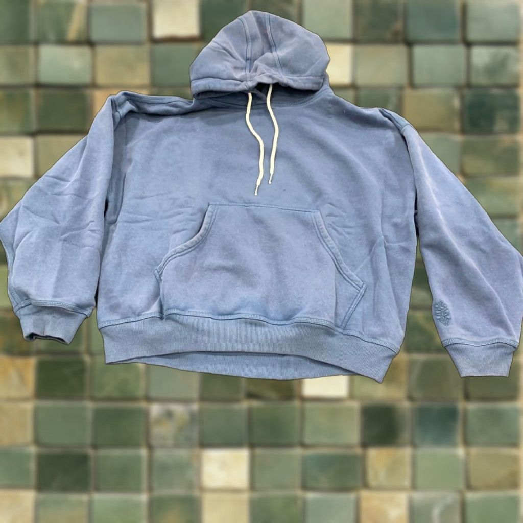 VINTAGE FREE PEOPLE FP Movement Hoodie Women's Medium Blue