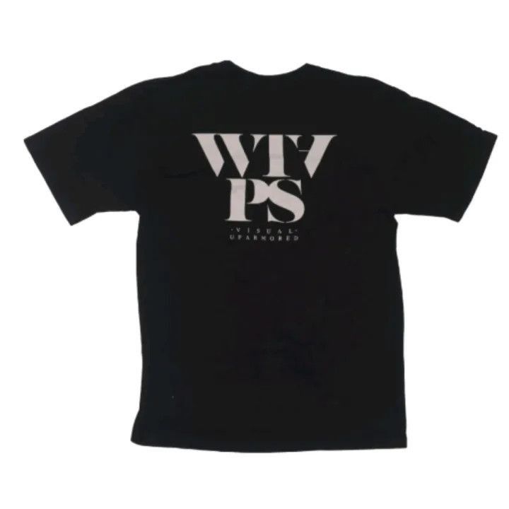 Wtaps WTAPS Black Graphic Loose Casual T-Shirt -2508 Size US M / EU 48-50 / 2 - 1 Thumbnail