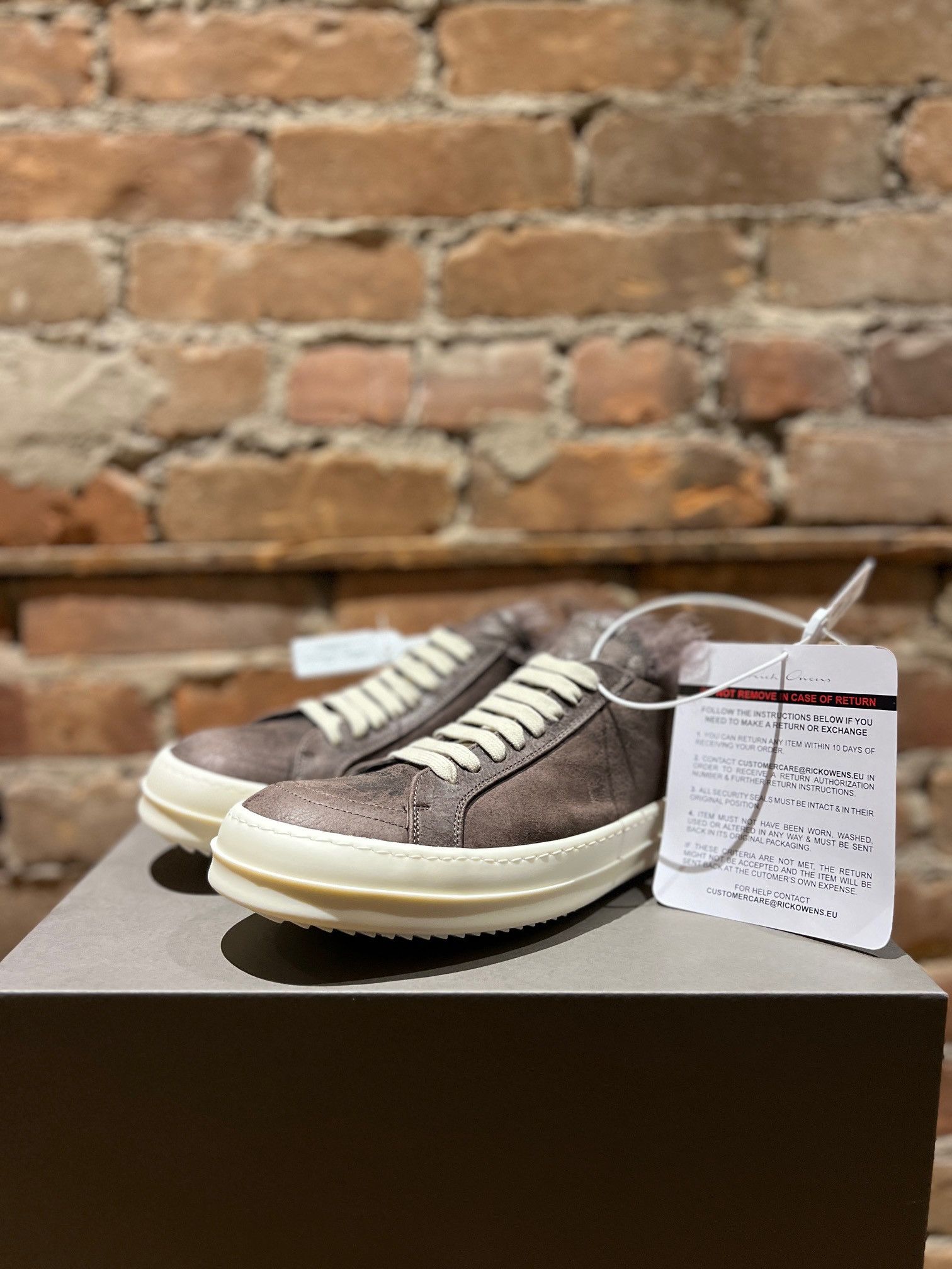 Rick Owens Rick Owens FW25 Concordians Minimal Vintage Sneakers Size US 8 / EU 41 - 1 Thumbnail