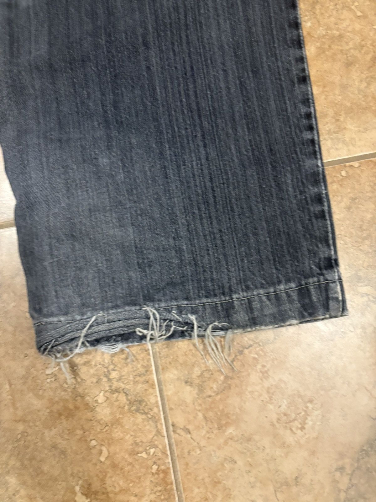 Tommy Hilfiger Black Pinstripe Vintage Tommy Hilfiger Jeans Size US 36 / EU 52 - 6 Thumbnail