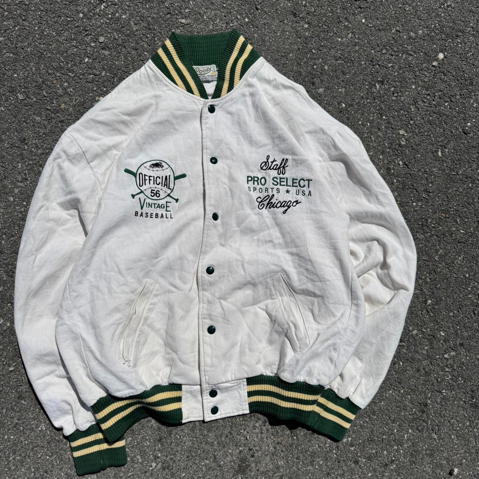Roots Pro Select Vintage Baseball Varsity Jacket – Size Medium Size US M / EU 48-50 / 2 - 1 Thumbnail