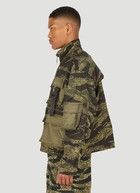 Dolce & Gabbana o1y0125 Logo Turtleneck Jacket in Military Green Size US L / EU 52-54 / 3 - 3 Thumbnail