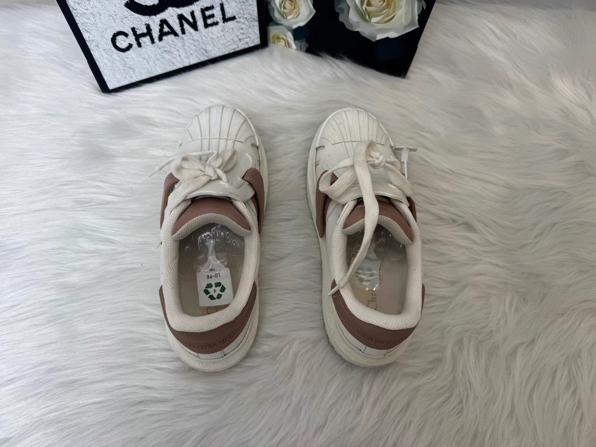 Dior DIOR Shell Sneakers K36 Size US 5 / IT 35 - 8 Thumbnail