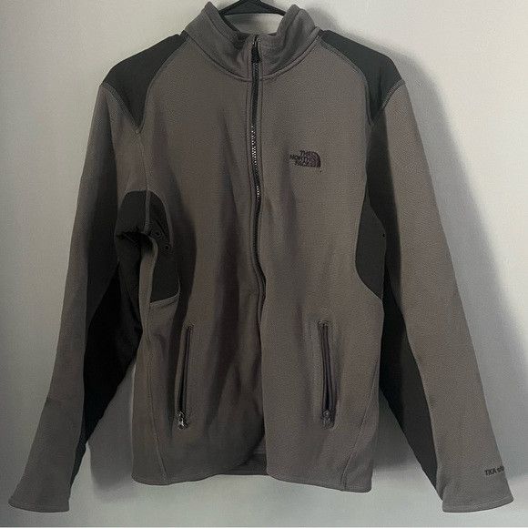 The North Face The North Face Men’s Jacket Full Zip TKA Stealth Gray size S Size US S / EU 44-46 / 1 - 1 Thumbnail