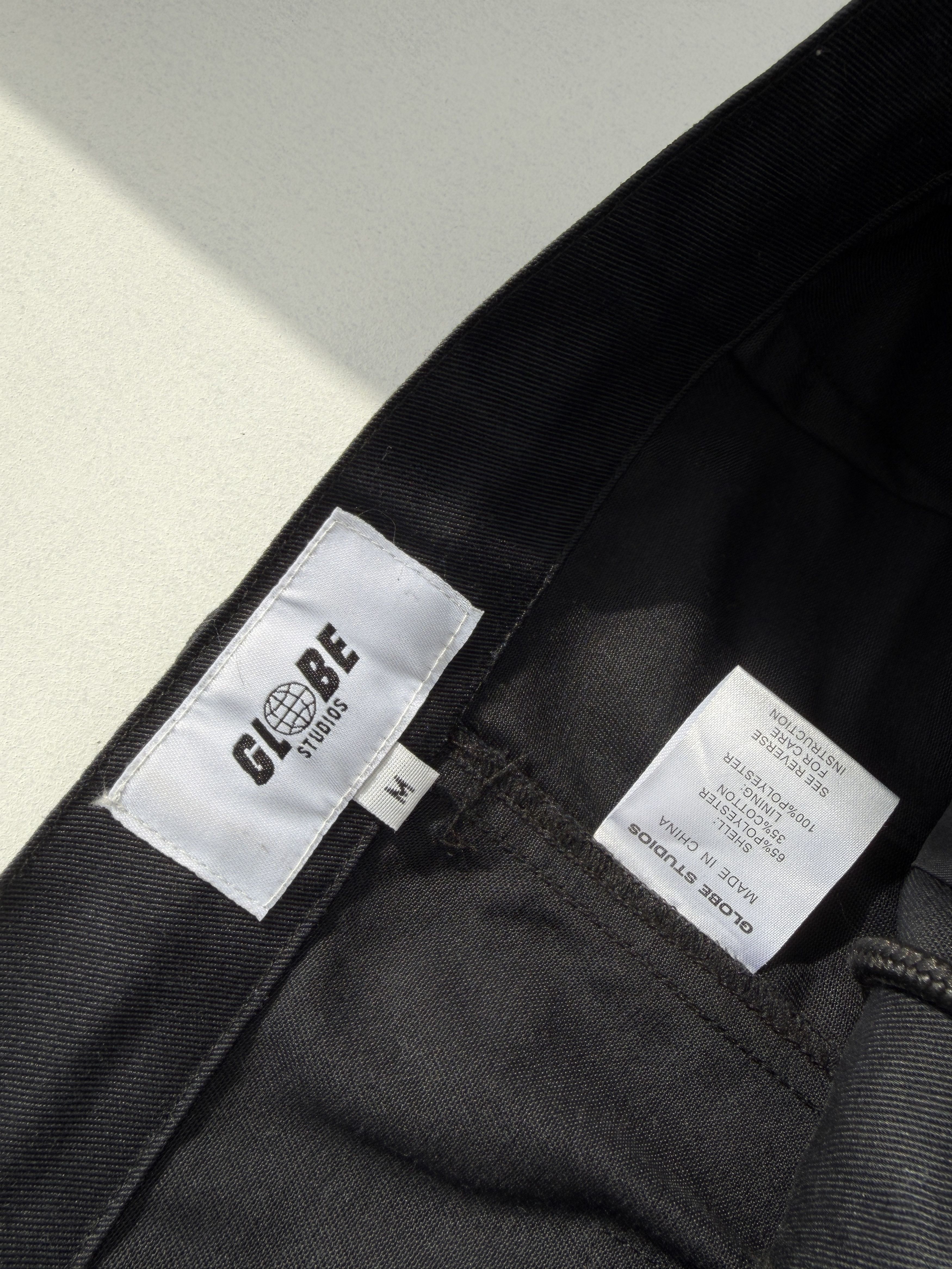 Vintage Globe Studios Workwear Skateboarding Black Trousers Pants Size US 30 / EU 46 - 7 Thumbnail