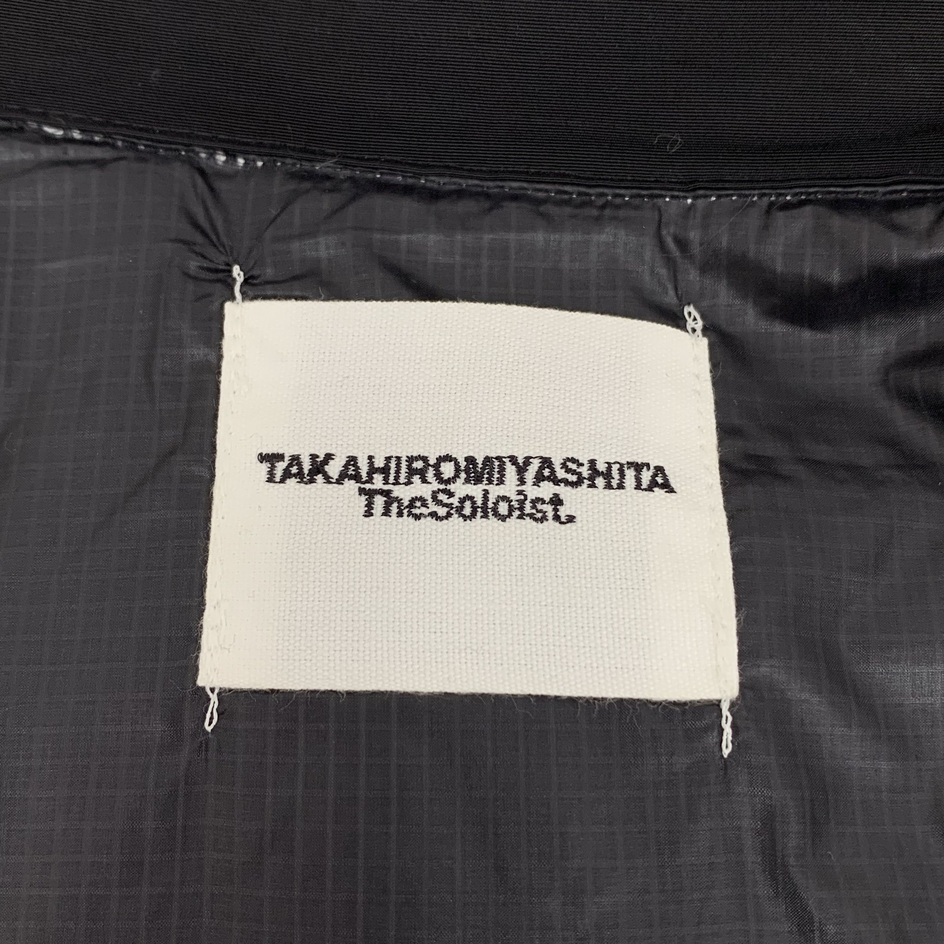 Takahiromiyashita The Soloist. The Soloist Black Cotton Vest (Size 46) Size US S / EU 44-46 / 1 - 6 Thumbnail