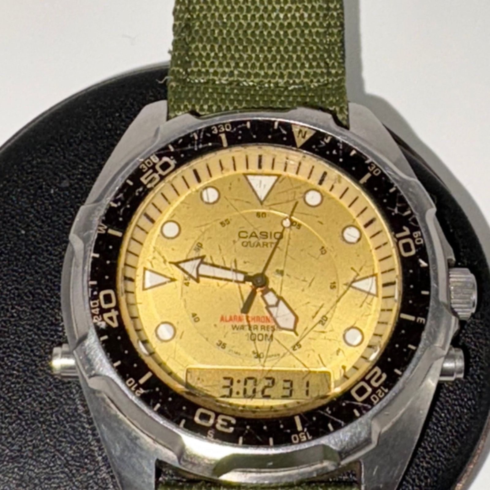 Casio Casio Arnie AMW-320C Analog-Digital Diver Watch – Working Size ONE SIZE - 5 Thumbnail