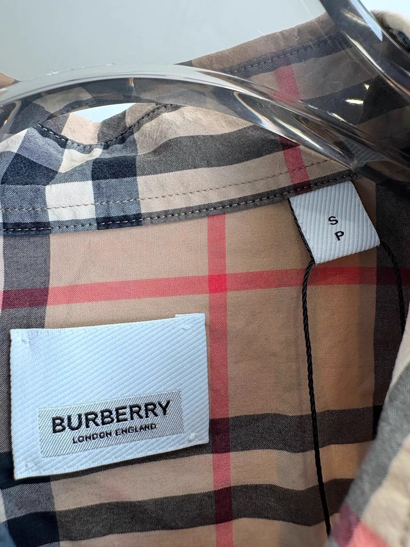 Burberry BURBERRY Check Long Sleeve Shirt K1 Size US S / EU 44-46 / 1 - 4 Thumbnail