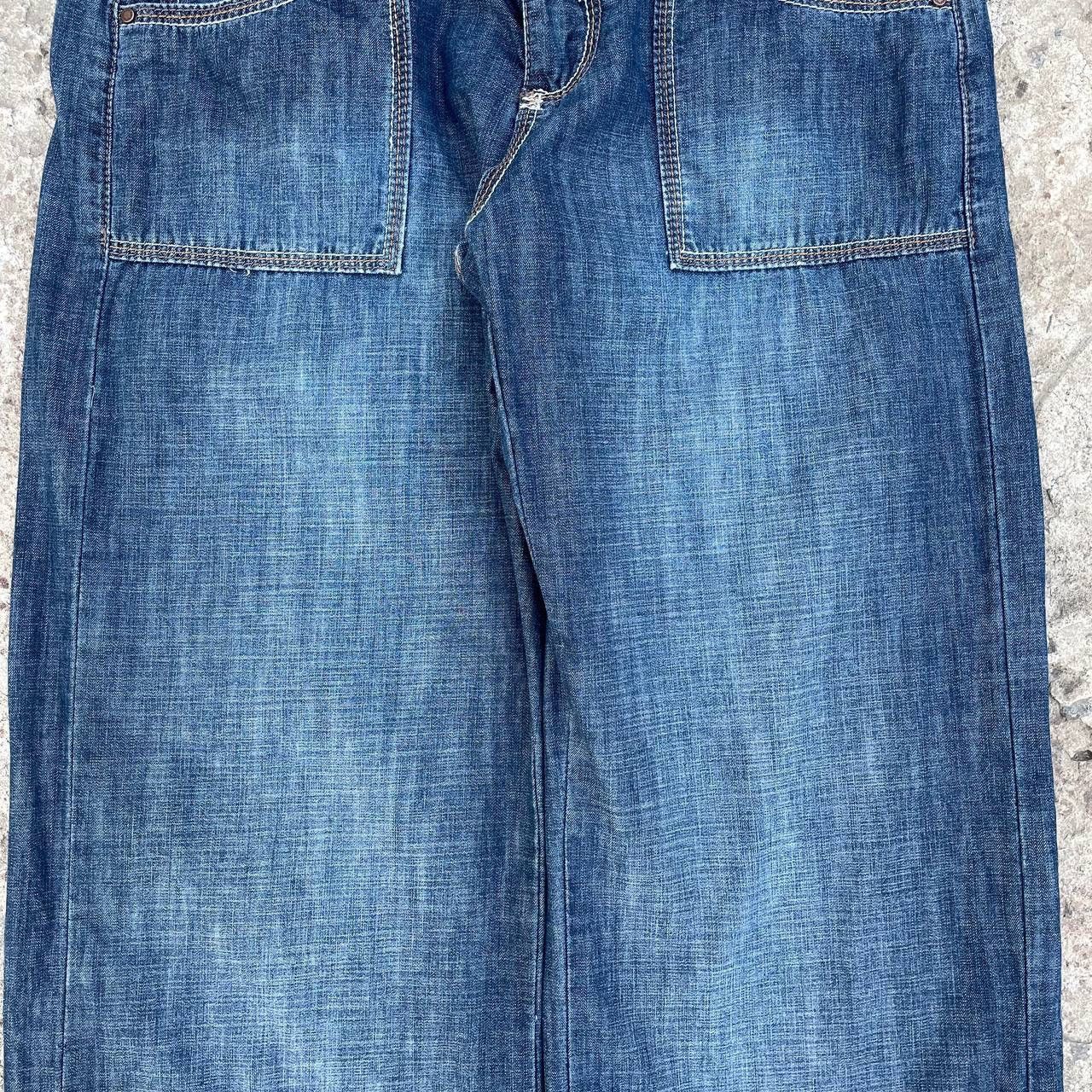 Cherokee Vintage Japanese Style Women’s Baggy Jeans Cherokee Y2K 00s Size 32" / US 10 / IT 46 - 5 Thumbnail