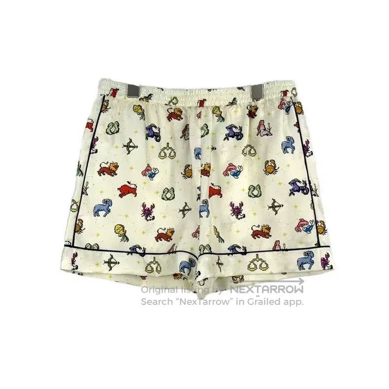 Dior Dior Beige constellation mulberry silk shorts Size 25" / US 0 / IT 36 - 1 Thumbnail