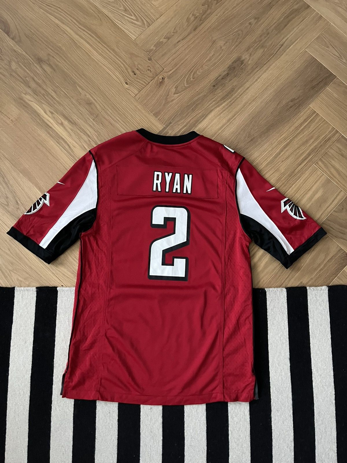 Nike Atlanta Falcons #2 Matt Ryan Nike NFL Red Jersey – Size M Size US S / EU 44-46 / 1 - 7 Thumbnail