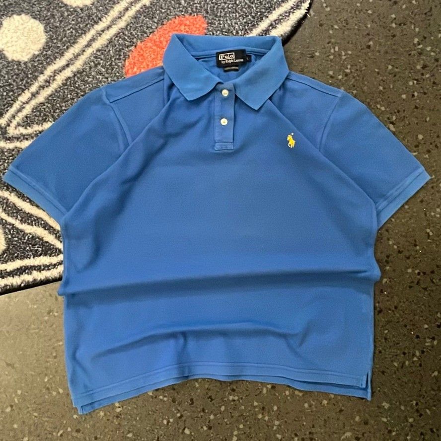 Japanese Brand Polo by Ralph Lauren Blue Polo Shirt – Size L – 100% Cotton Size US L / EU 52-54 / 3 - 1 Thumbnail