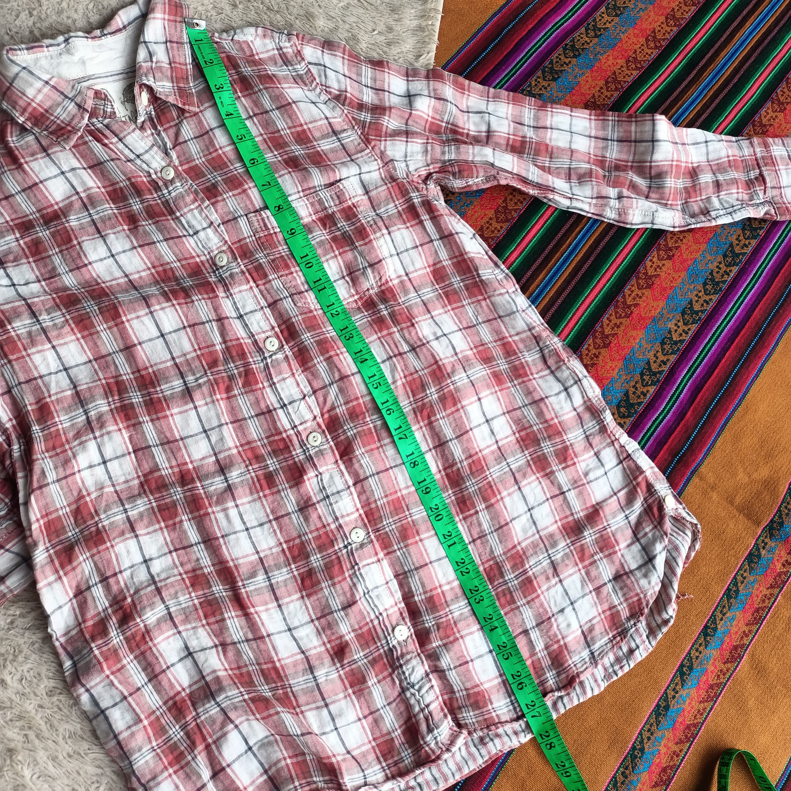 GOA GOA japanese brand plaid Ls shirt Size US S / EU 44-46 / 1 - 16 Thumbnail