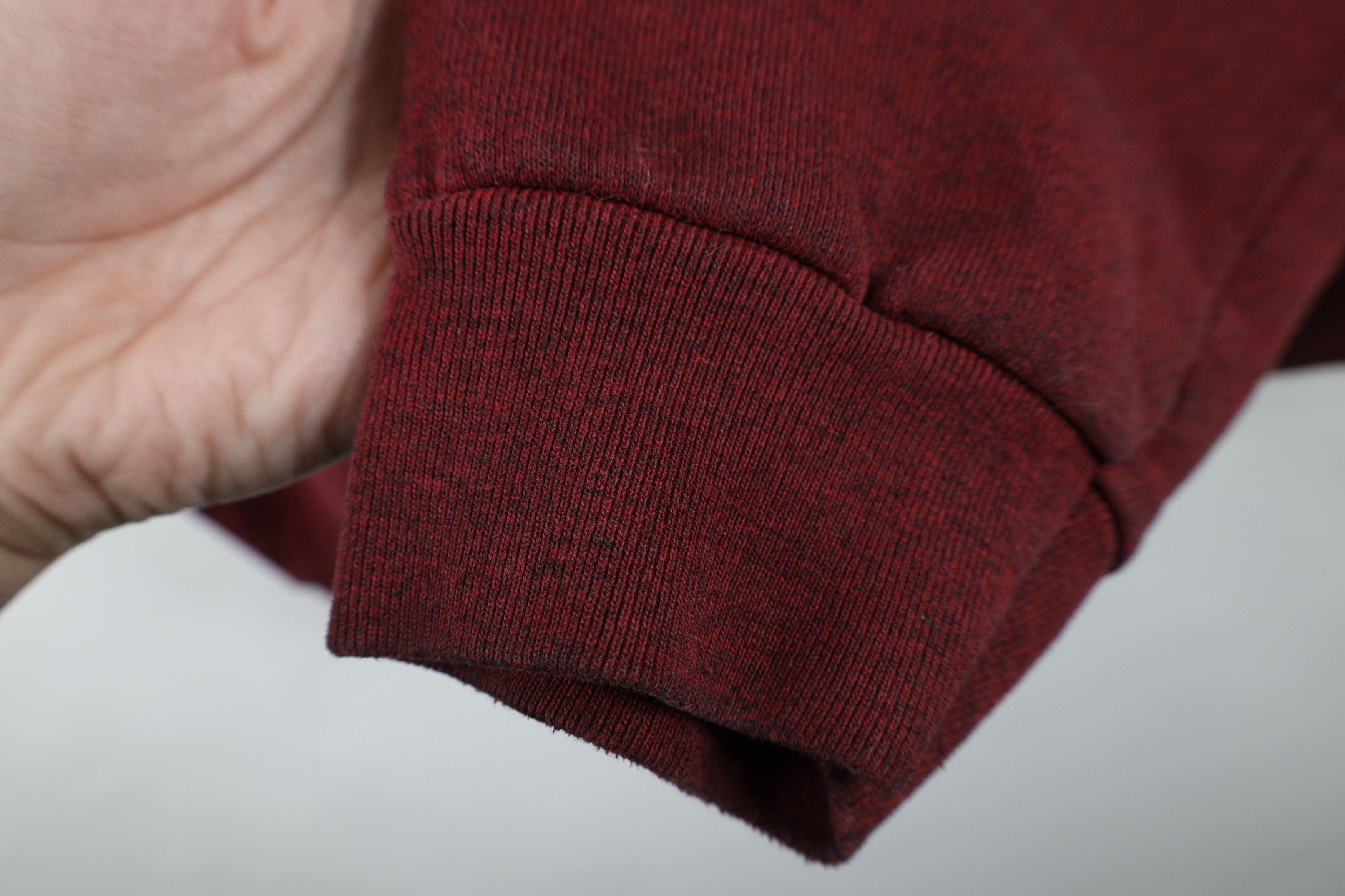 Vintage Vintage 90s Wilson Blank Crewneck Sweatshirt Heather Red Size US XXL / EU 58 / 5 - 6 Thumbnail