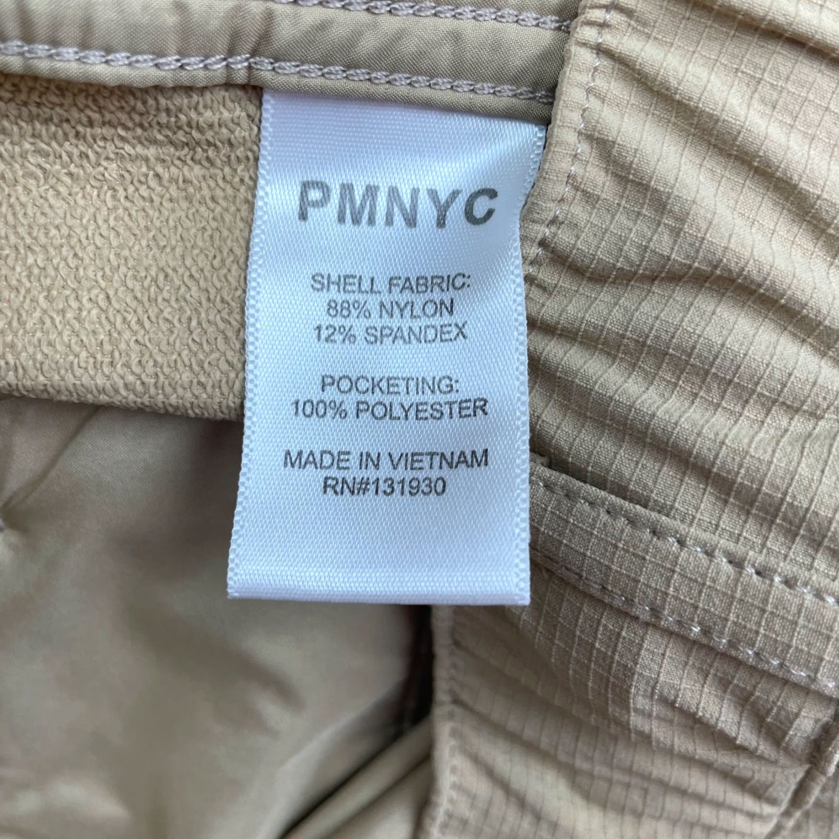 Tommy Bahama Peter Manning NYC Men's Drawstring Ripstop Performance Pants Khaki/Tan 36x26 Size US 36 / EU 52 - 5 Thumbnail