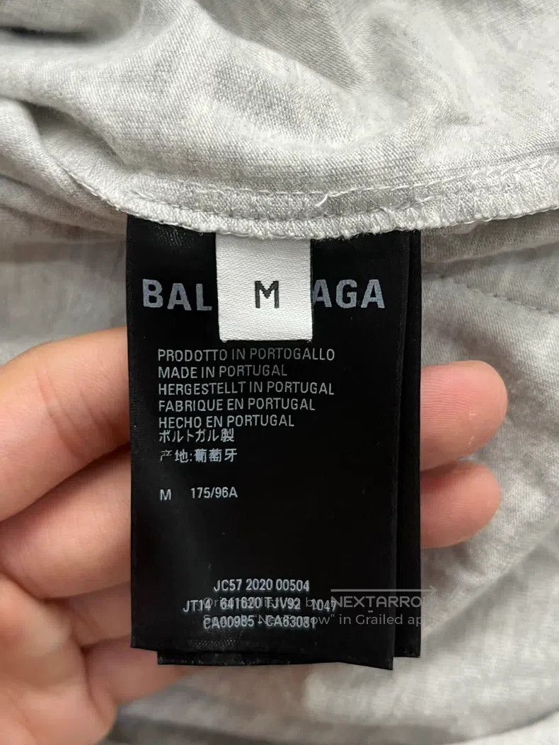 Balenciaga Balenciaga Phantom Letter Two-Piece Short Sleeve T-Shirt Size US M / EU 48-50 / 2 - 4 Thumbnail