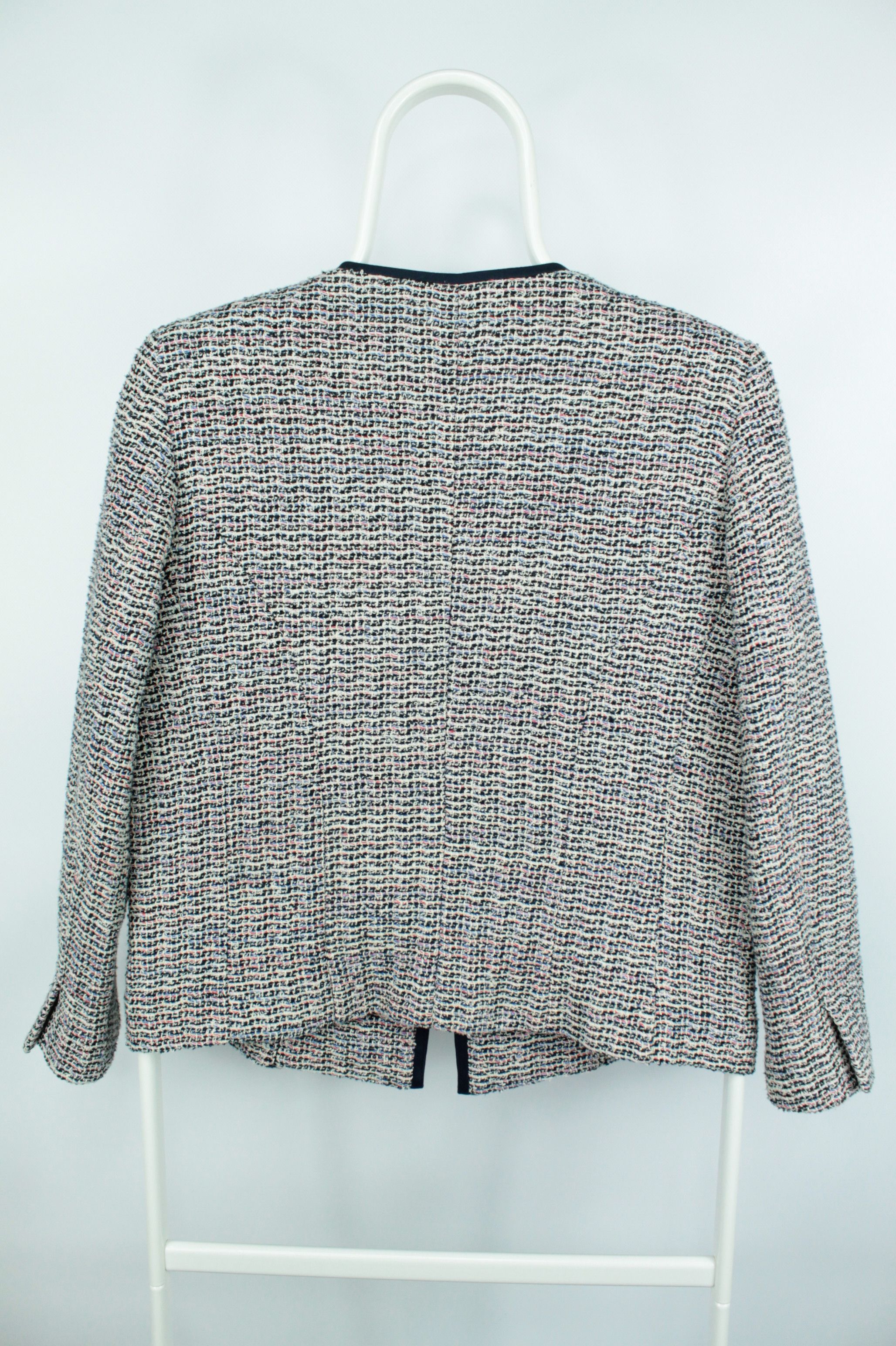 Designer × Gerard Darel Gerard Darel Knit Multicolor Cotton Blend Jacket Size XS / US 0-2 / IT 36-38 - 6 Thumbnail