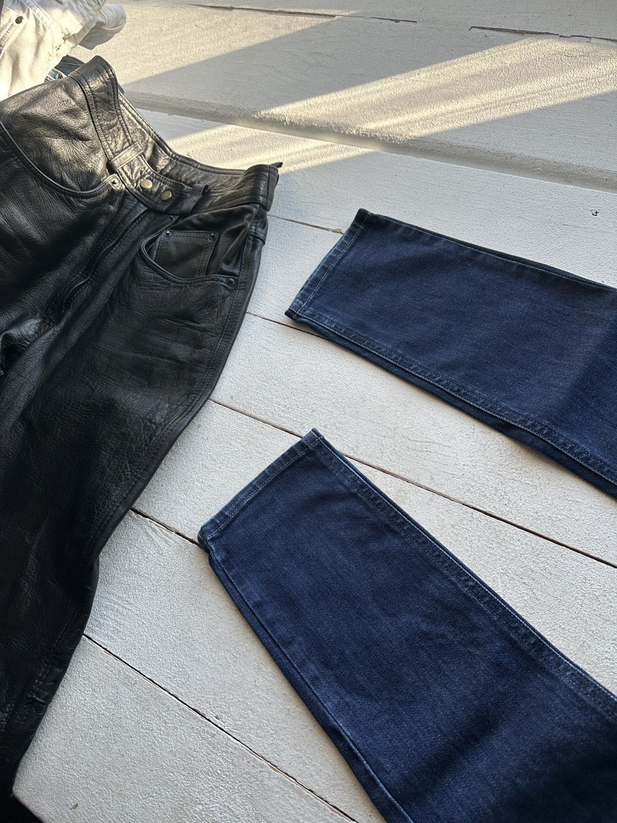 Diesel 🚨 RARE DIESEL MEN DENIM JEANS AVANT GARDE IFSIXWASNINE Y2K Size US 31 - 4 Thumbnail