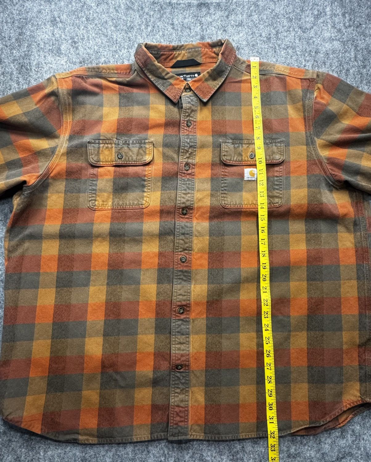 Carhartt Carhartt Flannel Shirt Loose Fit Size US XXL / EU 58 / 5 - 5 Thumbnail