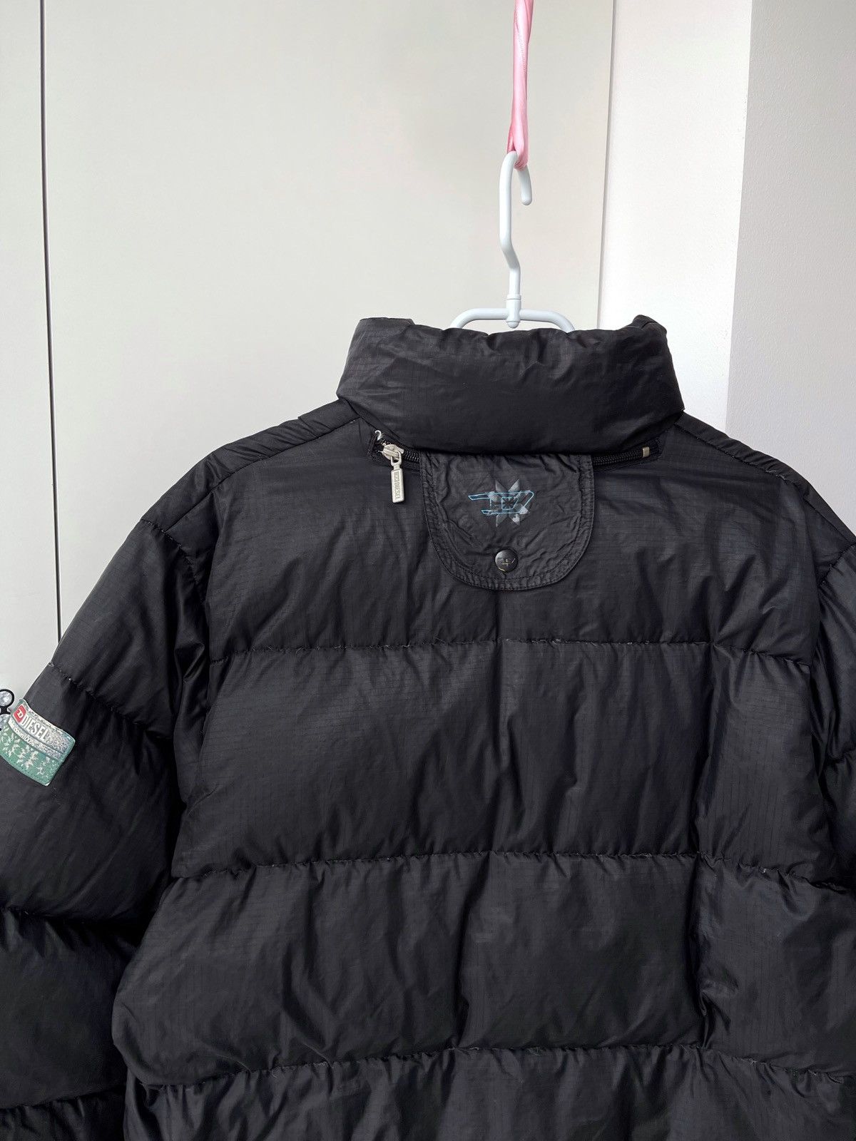 Diesel × Vintage Vintage 90’s Diesel Y2k Puffer Jacket Size US M / EU 48-50 / 2 - 7 Thumbnail