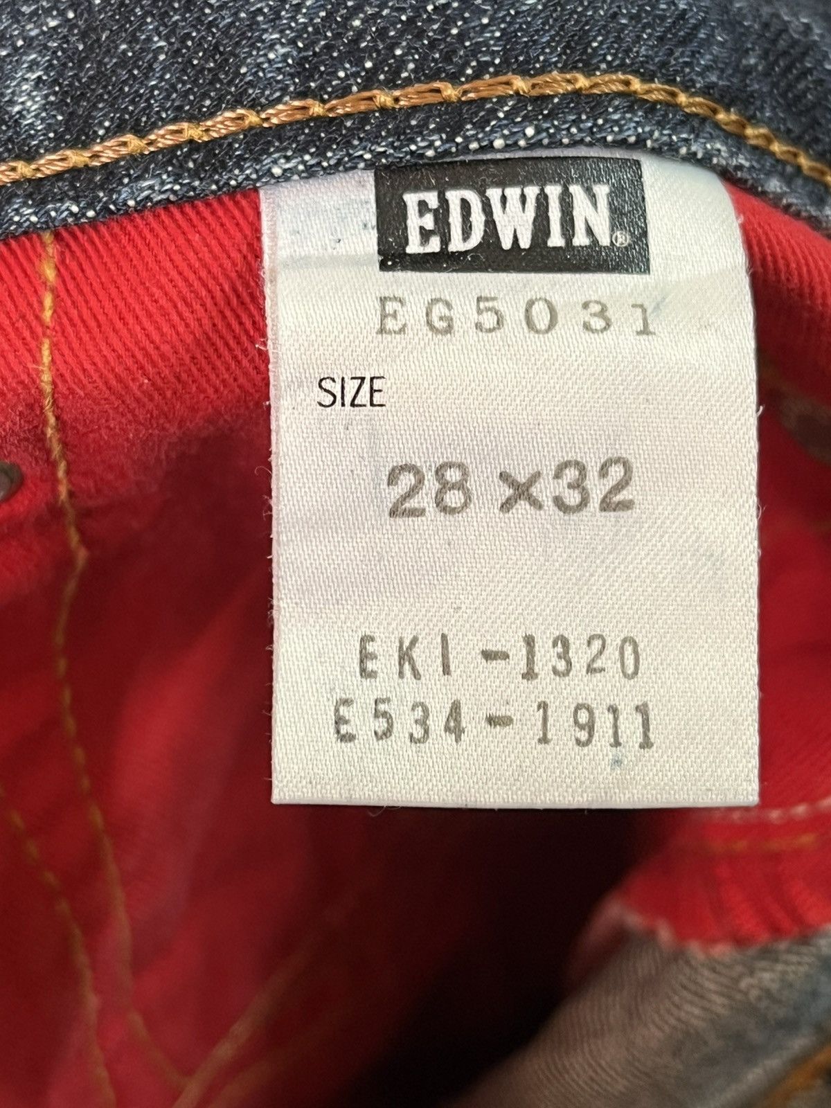 Edwin Vintage Edwin 503 Bluetrip Edge Line Flare Bootcut Denim Size US 31 - 10 Thumbnail