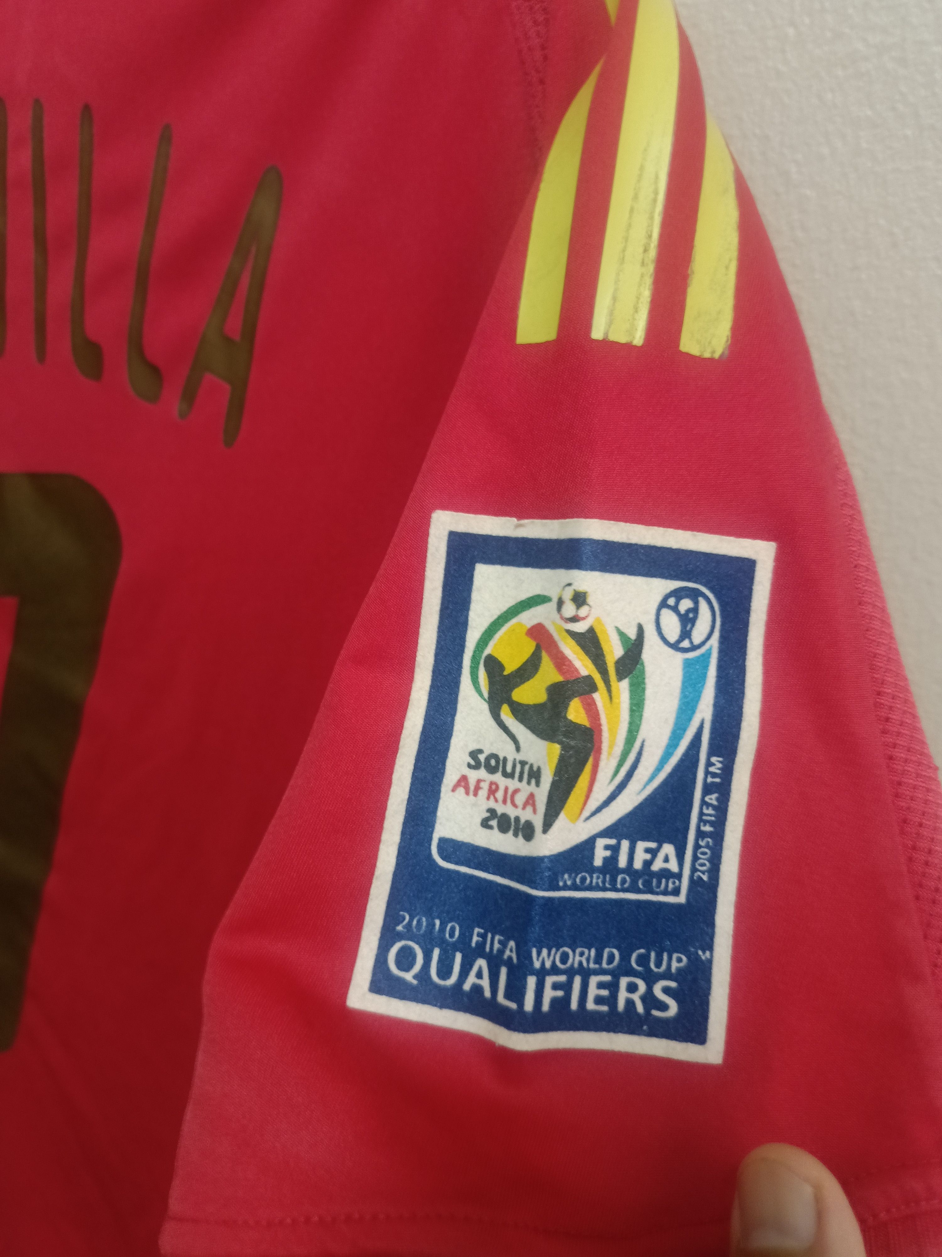 ICON Motorsports Steal 🔥 David Villa 2010 WC Qualifier Jersey Size US M / EU 48-50 / 2 - 3 Thumbnail