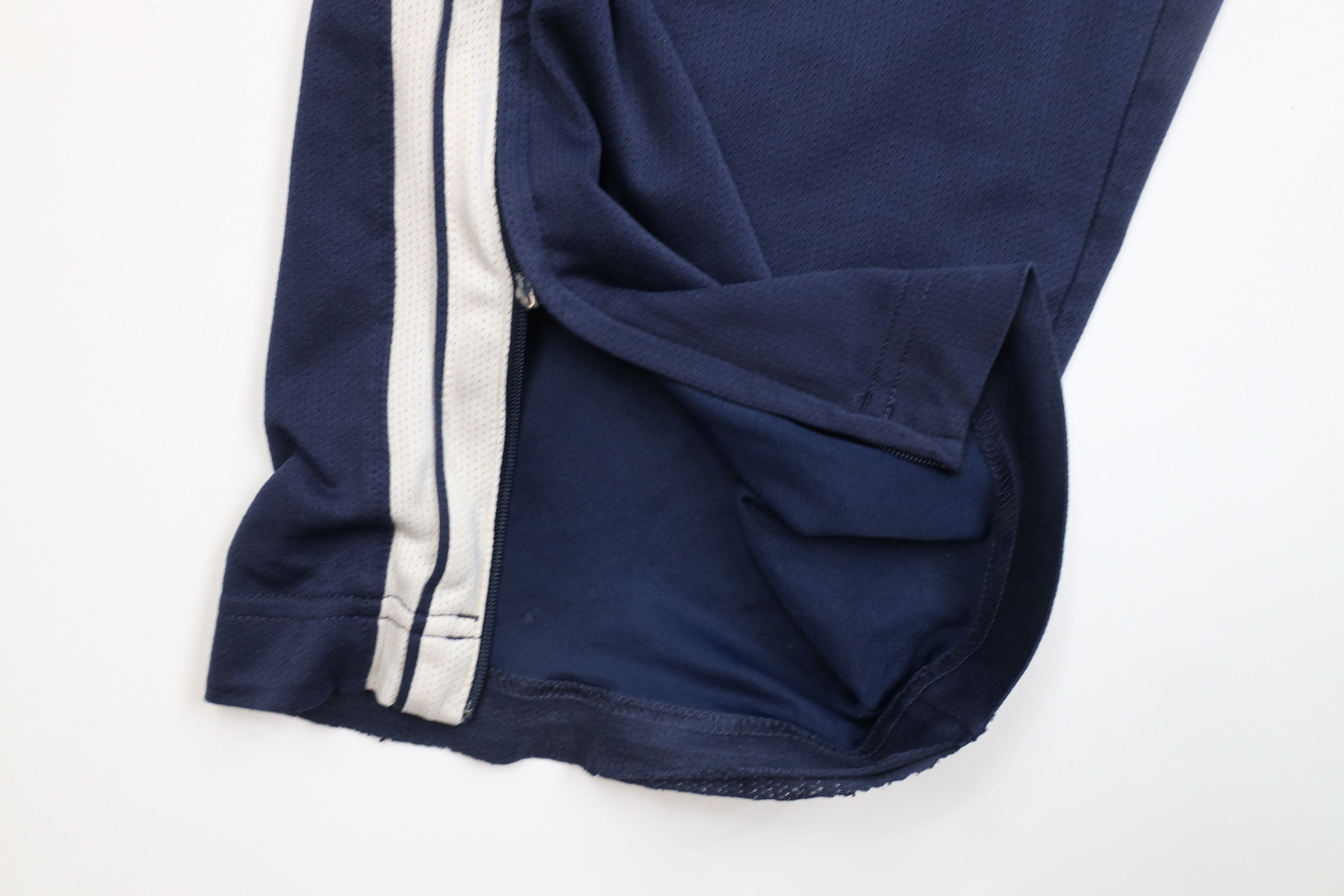 Nike Vintage Nike Basketball Wide Leg Sweatpants Pants Blue Size US 36 / EU 52 - 5 Thumbnail