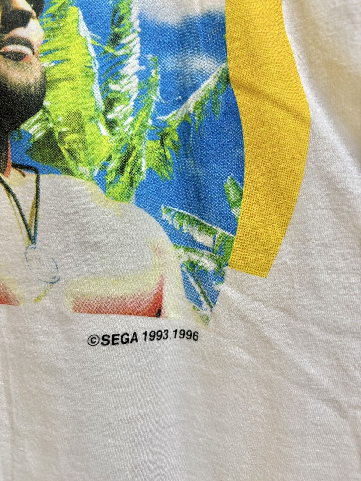 Vintage Vintage 90s Virtua Fighter 3 Jeffry Mcwild Game Sega Size US M / EU 48-50 / 2 - 4 Thumbnail